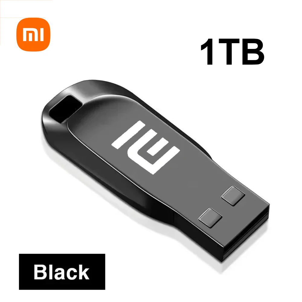 Xiaomi 2TB Metal Memory Stick USB 3.2 Flash Drive High Speed Transfer Waterproof 1TB 512GB 128GB Portable Memoria USB Flash Disk