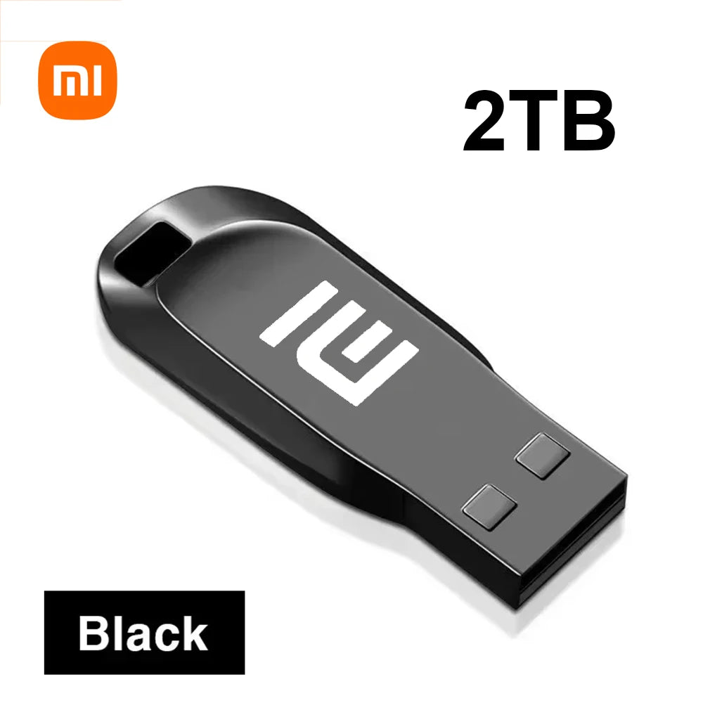 Xiaomi 2TB Metal Memory Stick USB 3.2 Flash Drive High Speed Transfer Waterproof 1TB 512GB 128GB Portable Memoria USB Flash Disk