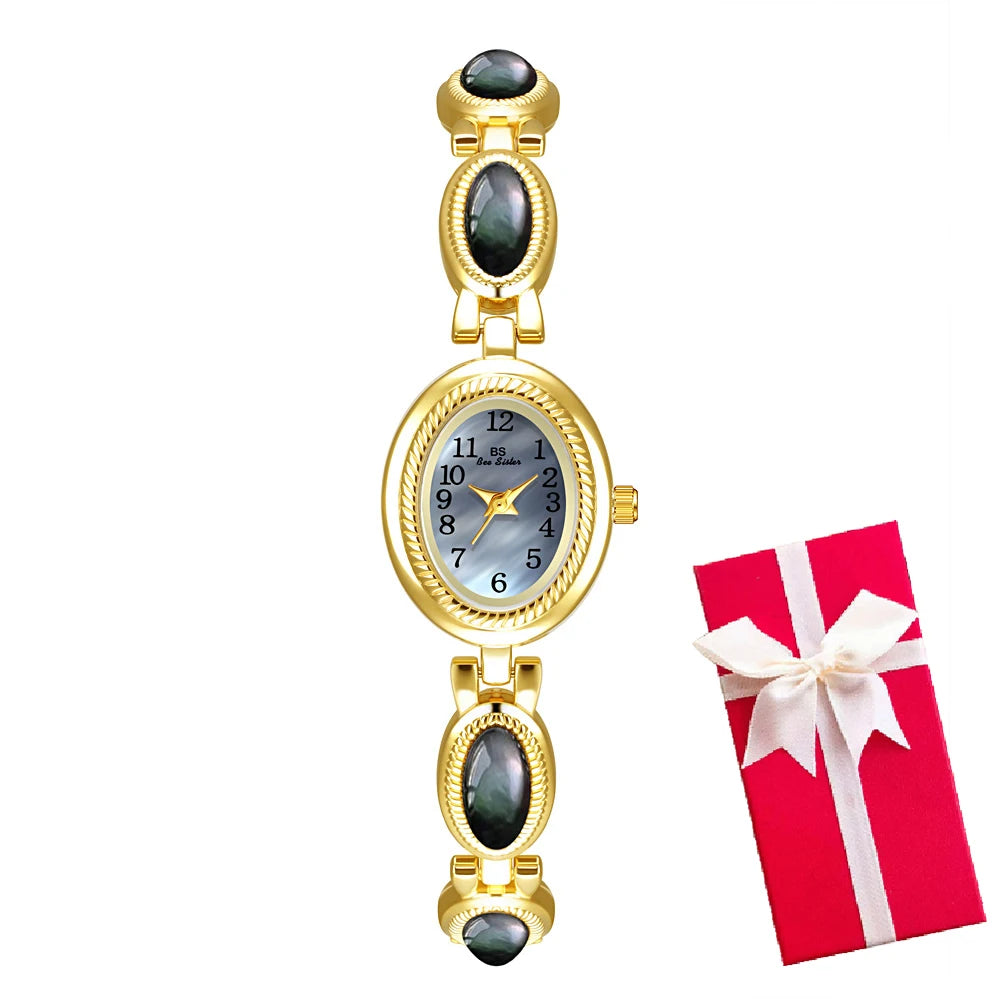 2025 New Women Wrist Watches Luxury Brand Elegant Fashion Ladies Wrist Watches For Female Clock Oval High Quality Gift Dropship