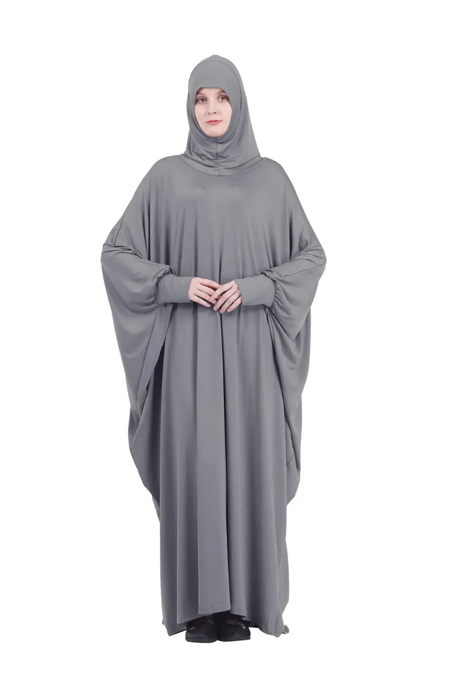 Formal Muslim Prayer Garment long khimar Dress Women Hooded Islamic Clothing Dubai Turkey Namaz Jurken Abaya Hijab djellaba robe