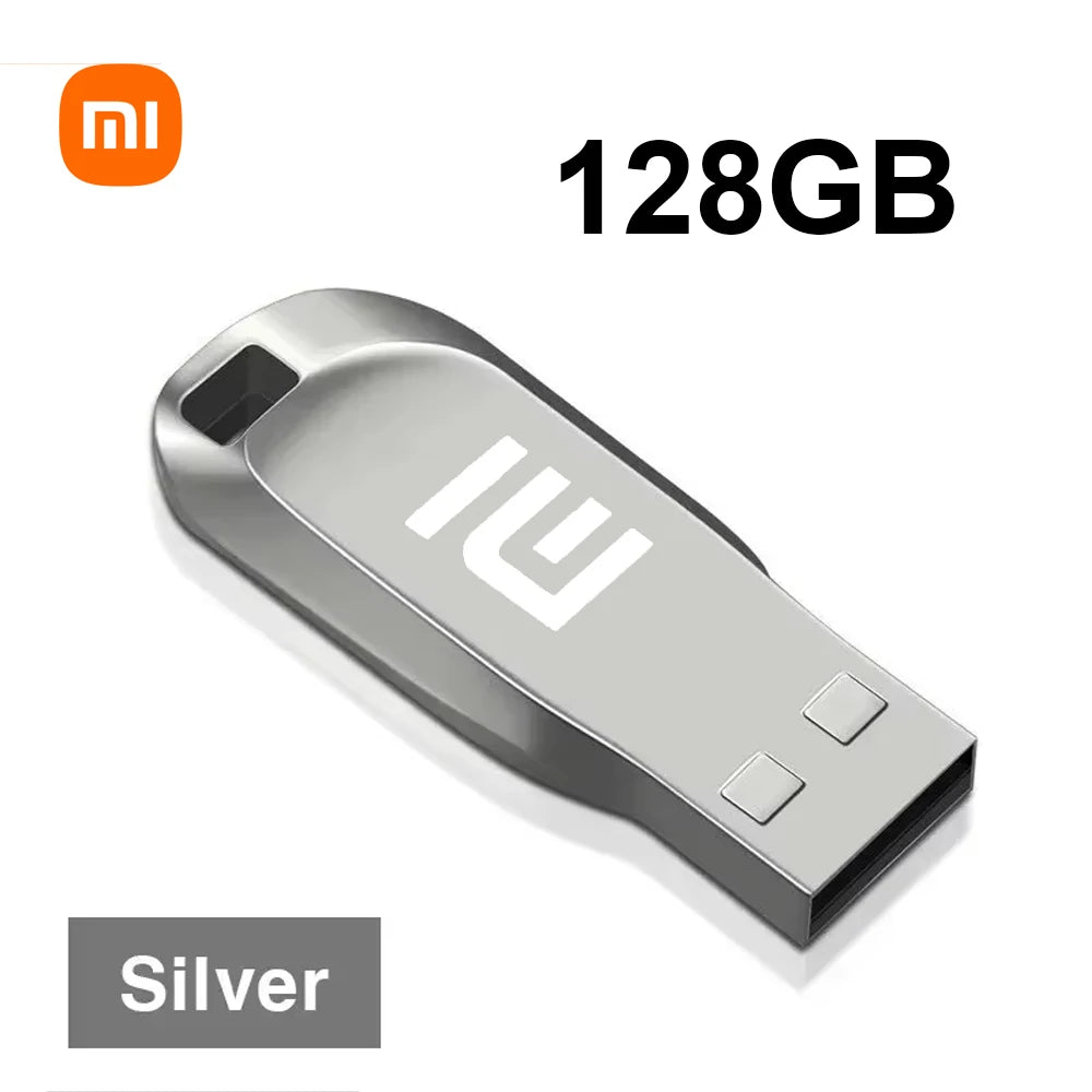 Xiaomi 2TB Metal Memory Stick USB 3.2 Flash Drive High Speed Transfer Waterproof 1TB 512GB 128GB Portable Memoria USB Flash Disk