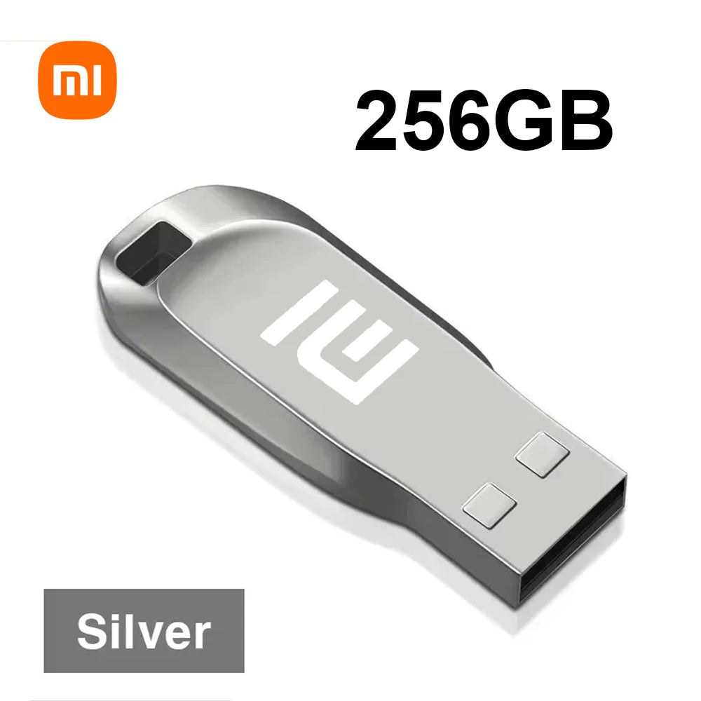Xiaomi 2TB Metal Memory Stick USB 3.2 Flash Drive High Speed Transfer Waterproof 1TB 512GB 128GB Portable Memoria USB Flash Disk