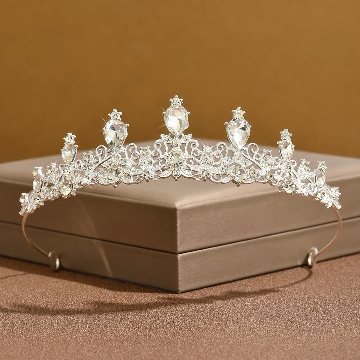 Women's Bridal Jewelry Sets, Bridal Wedding Crowns, Tiaras & Crowns, Bridal Crystal Rhinestone Necklaces, Tiaras, Wedding Hair A