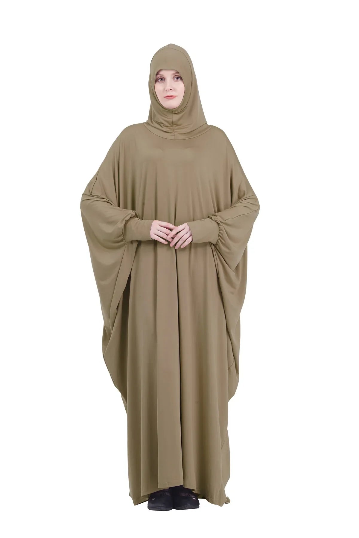 Formal Muslim Prayer Garment long khimar Dress Women Hooded Islamic Clothing Dubai Turkey Namaz Jurken Abaya Hijab djellaba robe